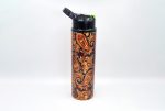 Green Printed Sports Sipper 750ml, Pure Copper Sports Sipper Medium, Pure Copper Printed Sports Sipper, Printed Pure Copper Water bottle