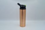 Pure Copper Sports Sipper Plain, Copper Sports Sipper 750ml Plain, Pure Copper medium sized Sports Sipper