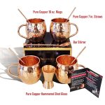 Pure Copper Moscow Mule Set, Moscow Mule Pure Copper Mugs, Pure Copper Mugs, Copper Mugs, Moscow Mule recipe, How to make Moscow Mule, Best way to drink Moscow Mule